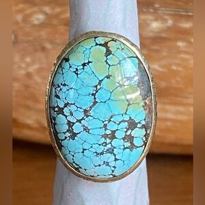 Bahgsu Jewels Sterling & Turquoise Ring